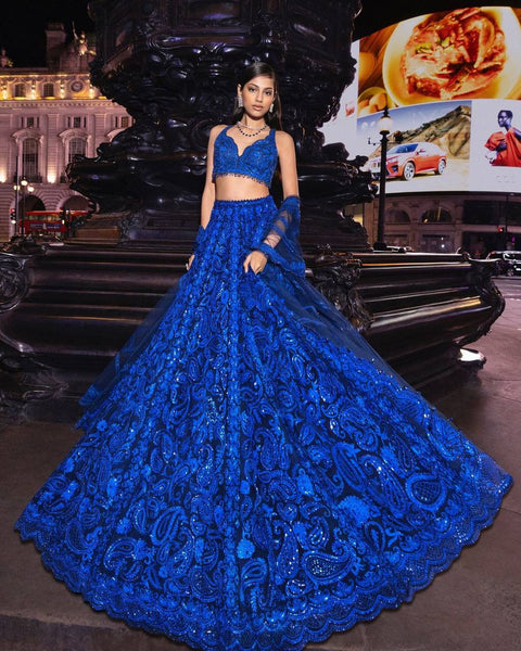 Heavy Faux Georgette Lehenga Choli Set for Women – Boutique Party Wear