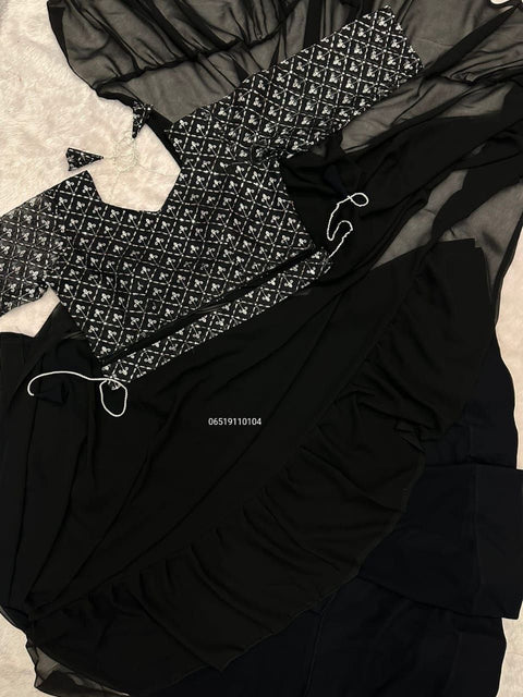 Designer Party Wear Lehenga Saree – Perfect for Special Occasions