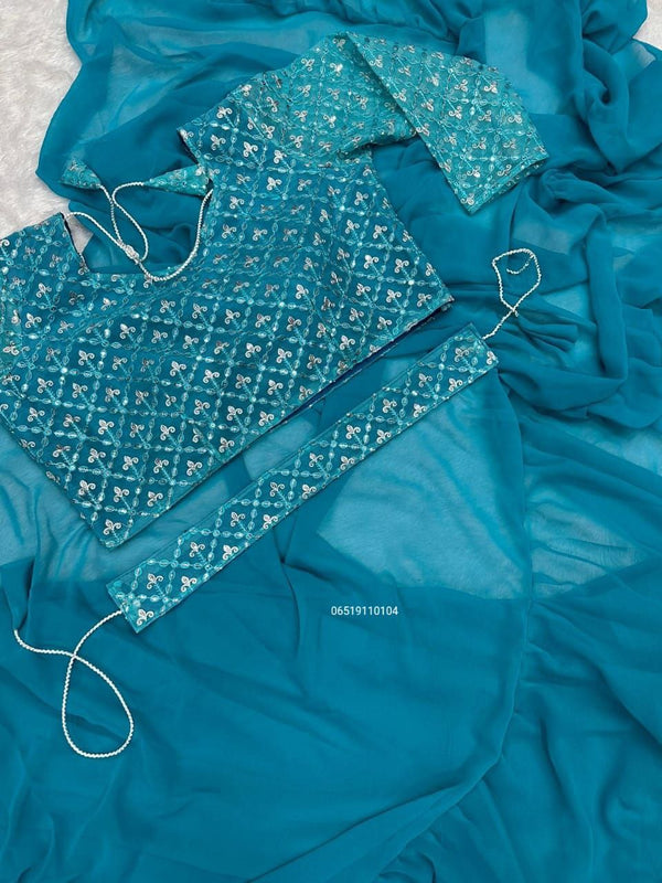 Designer Party Wear Lehenga Saree – Perfect for Special Occasions