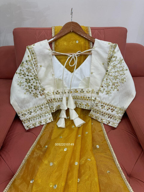 ✨ Designer Twill Net Saree with Thread & Sequence Work 🌟