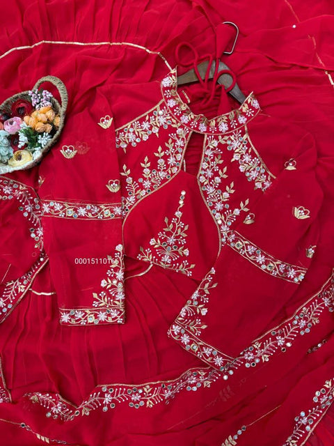 Elegant Party Wear Lehenga Saree – Latest Launch