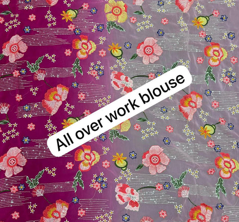 NEW! Dual-Shaded Georgette Saree for Everyday Elegance