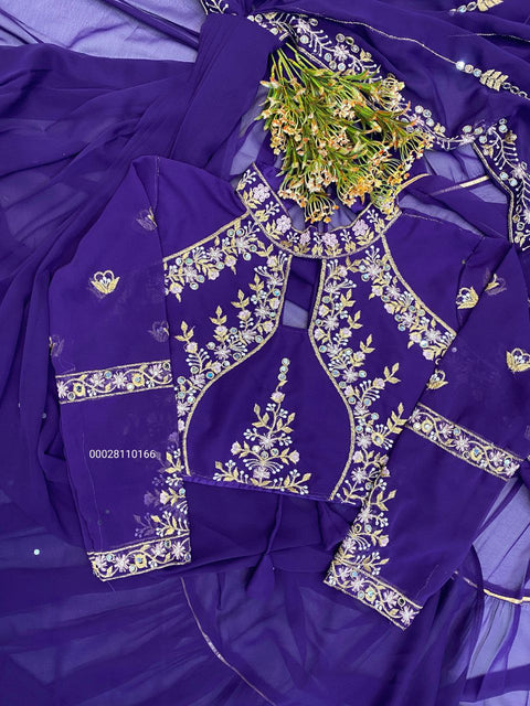 Elegant Party Wear Lehenga Saree – Latest Launch