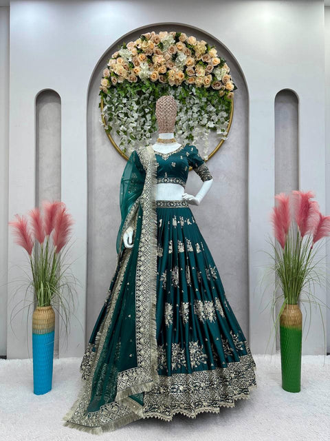 Heavy Boutique Lehenga Choli With Thread And Sequence Work