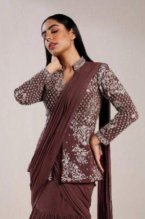 ✨New Super Trending Party Wear Jacket Lehenga With Dupatta ✨