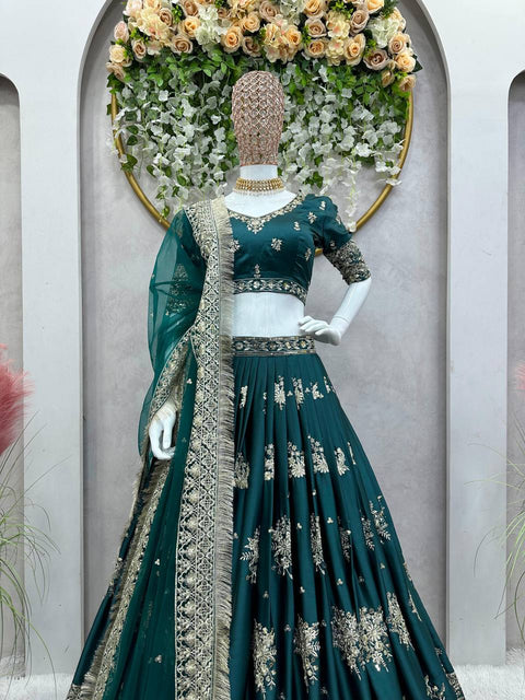 Heavy Boutique Lehenga Choli With Thread And Sequence Work