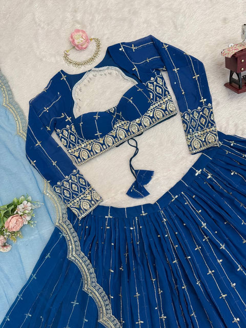 Designer Lehenga Choli Set for Women – Heavy Boutique Wedding Wear