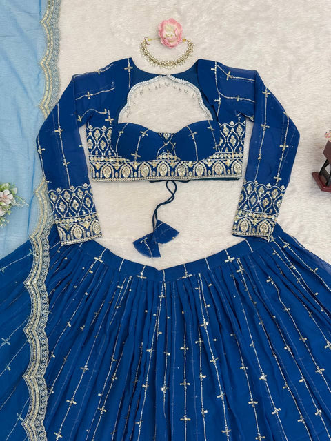 Designer Lehenga Choli Set for Women – Heavy Boutique Wedding Wear