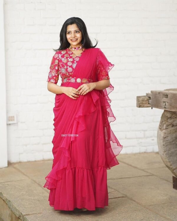 Trending Designer Lehenga Saree – Perfect for Weddings & Parties