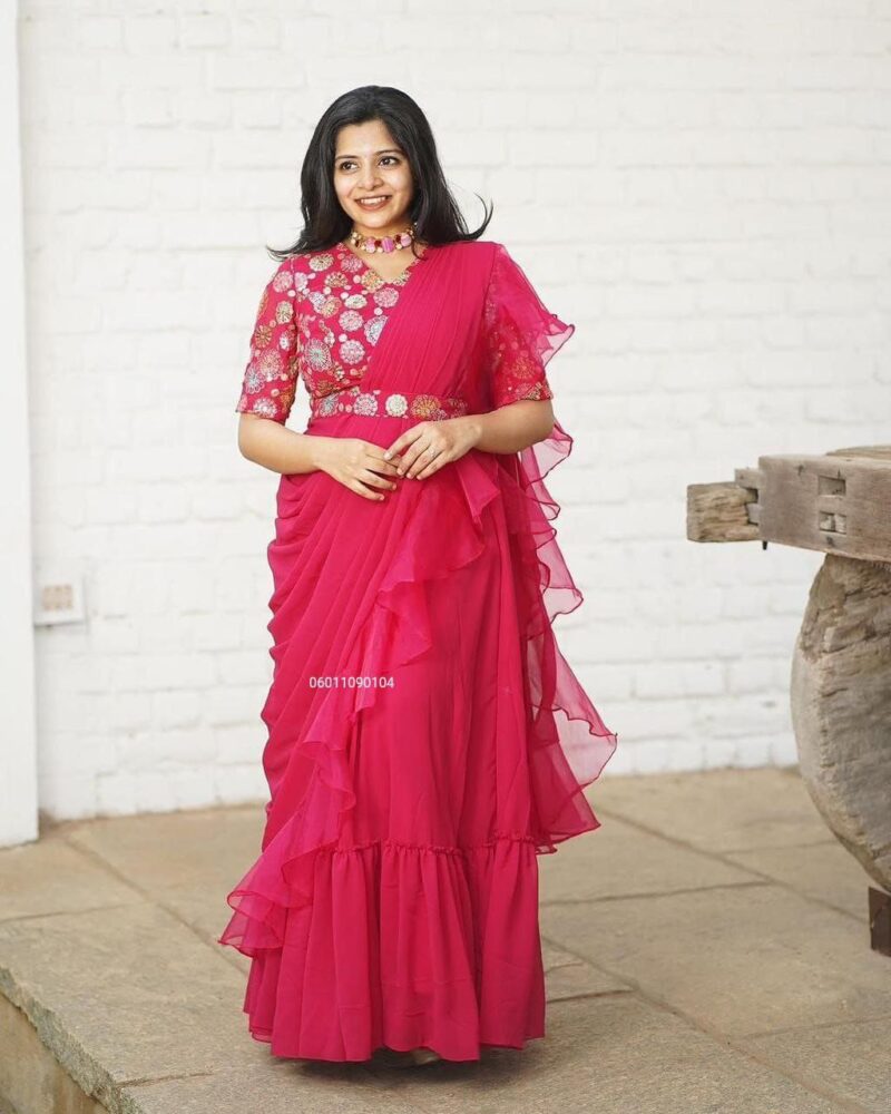 Trending Designer Lehenga Saree – Perfect for Weddings & Parties