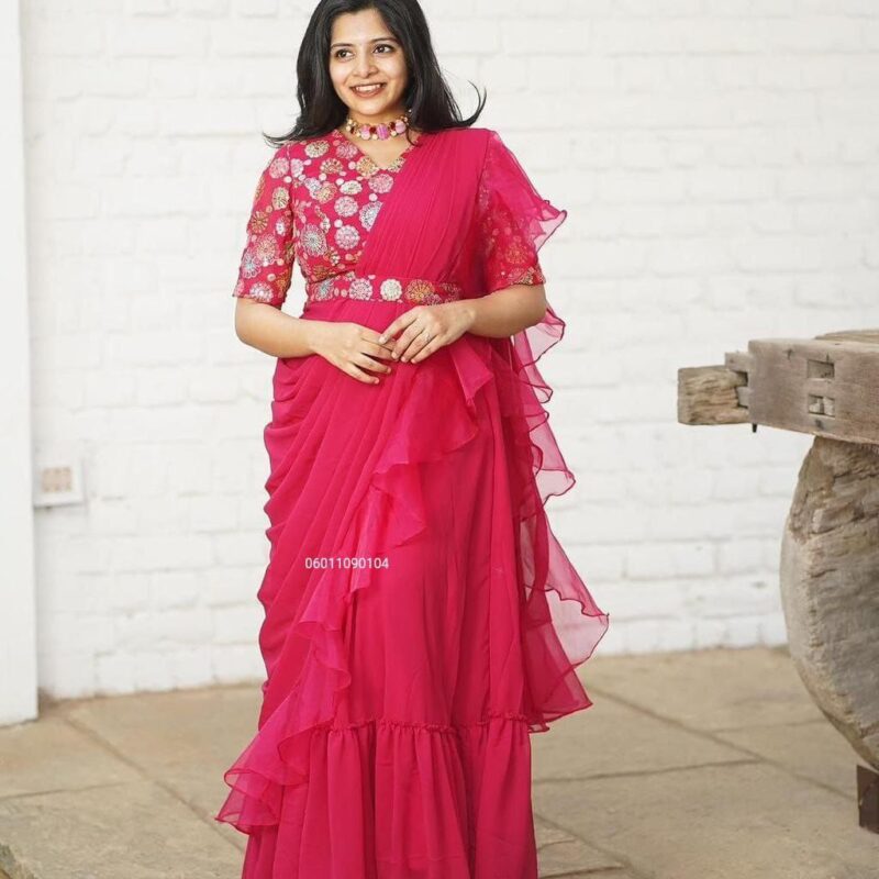 Trending Designer Lehenga Saree – Perfect for Weddings & Parties