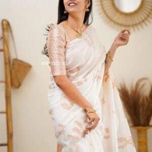 Superb Quality Banarasi Lichi Silk Saree - Elegant & Timeless