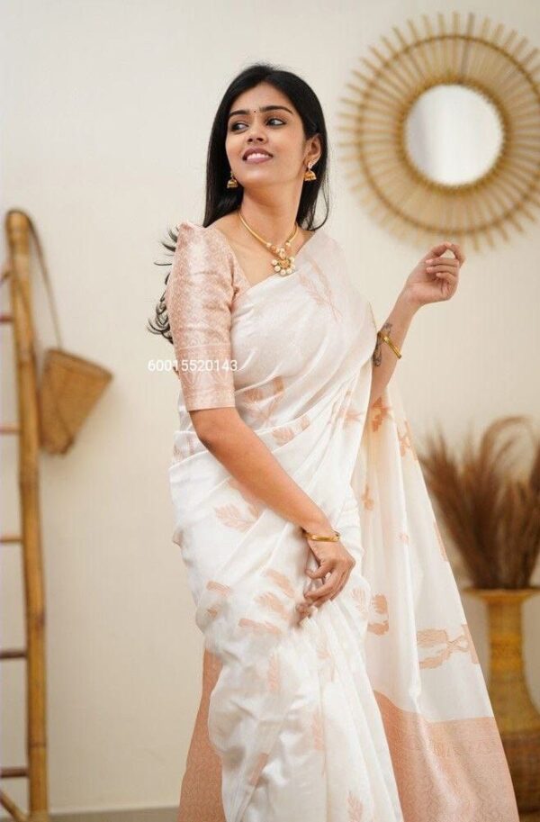 Superb Quality Banarasi Lichi Silk Saree - Elegant & Timeless