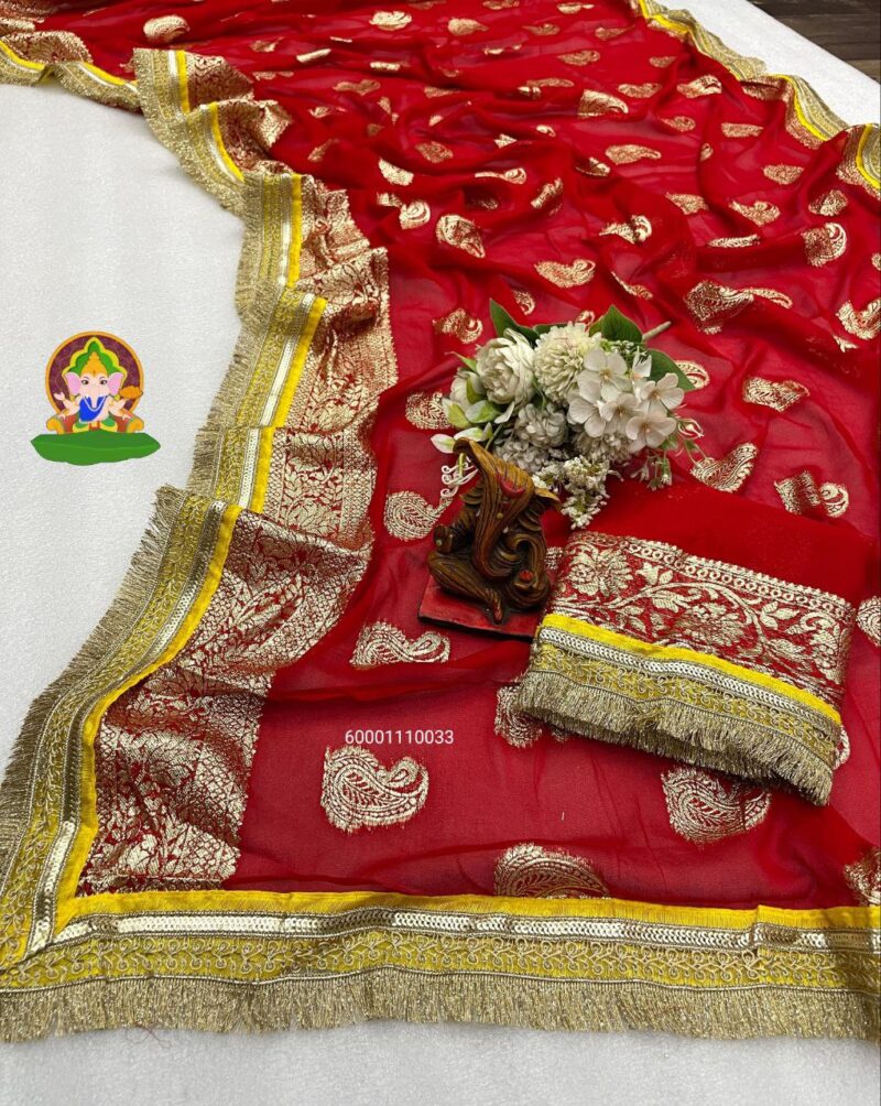 🌟 New Launch – Elegant Soft Viscose Georgette Saree 🌟
