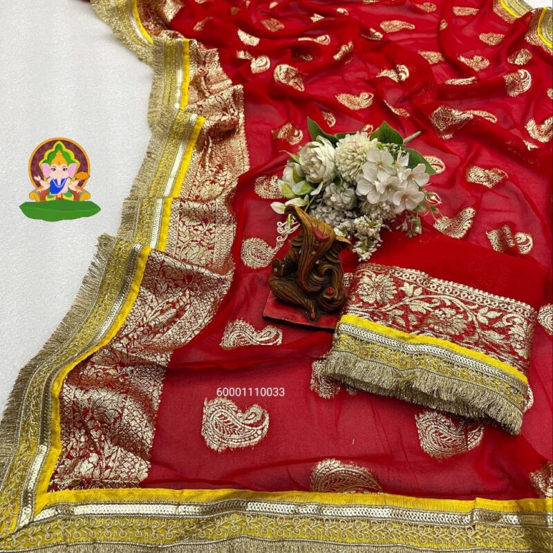 🌟 New Launch – Elegant Soft Viscose Georgette Saree 🌟