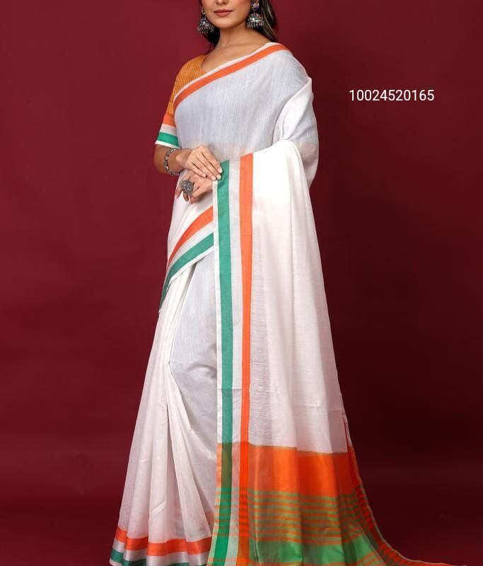 Republic Day Special: Elegant Imported Cotton Saree